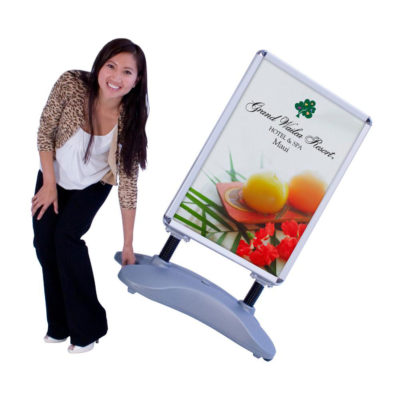 Outdoor Banner Stands and Displays
