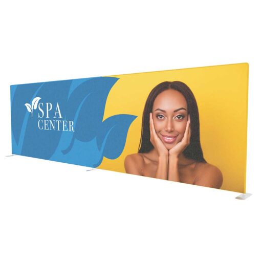 25ft Impact Straight Fast Fabric Exhibit Display