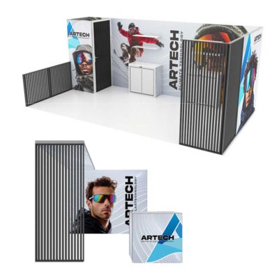 Modco Louver Modular Displays
