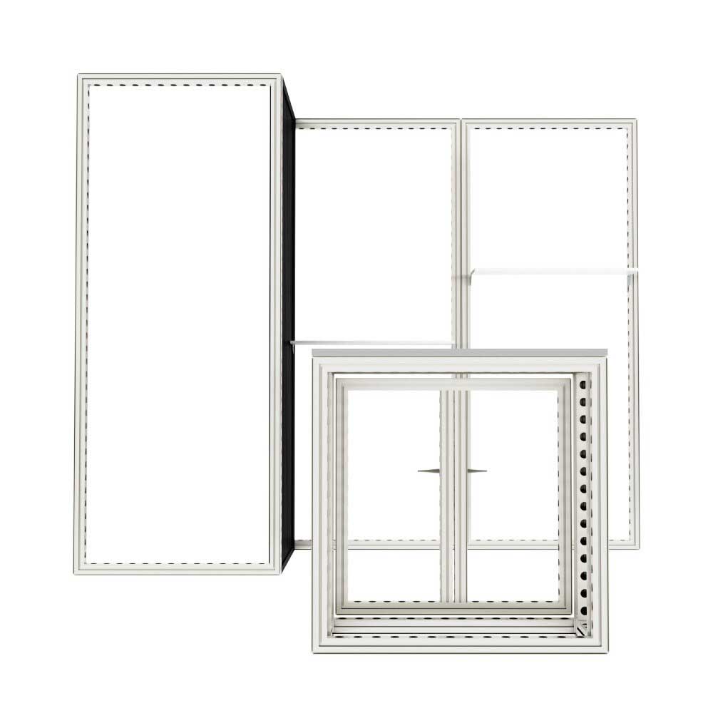 Modco Louver 25 10×10 Modular Trade Show Display - Image 5