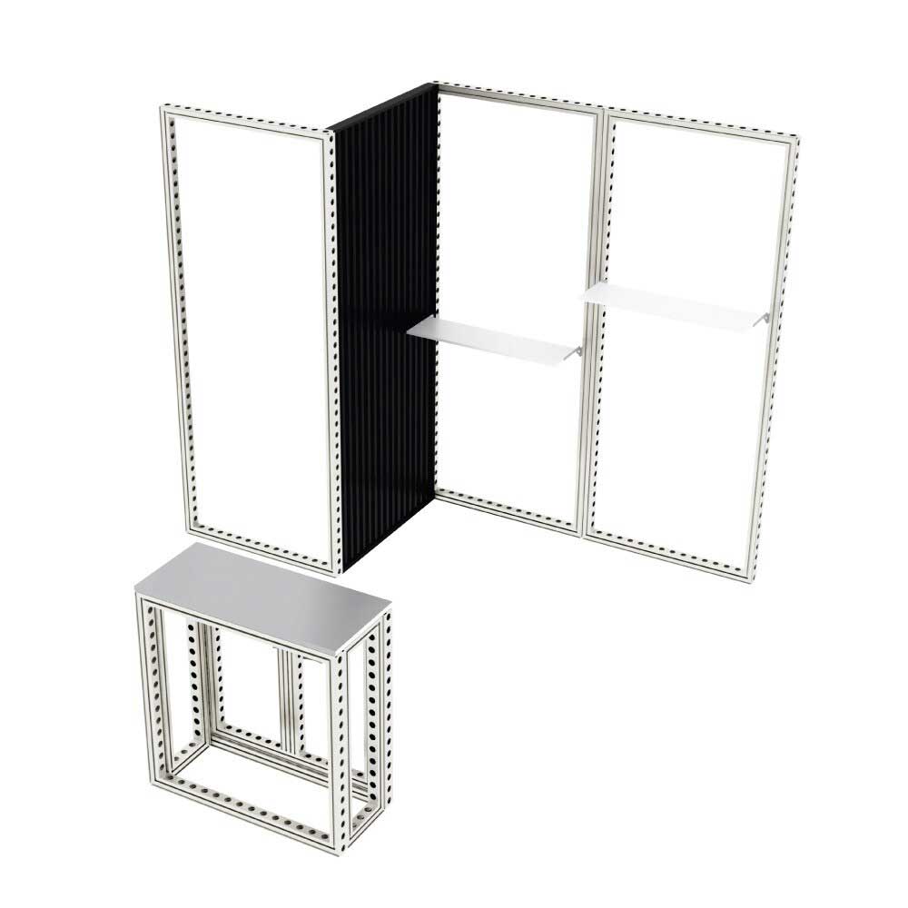 Modco Louver 25 10×10 Modular Trade Show Display - Image 7