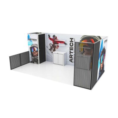 Modco Louver 23 20×10 Modular Trade Show Display