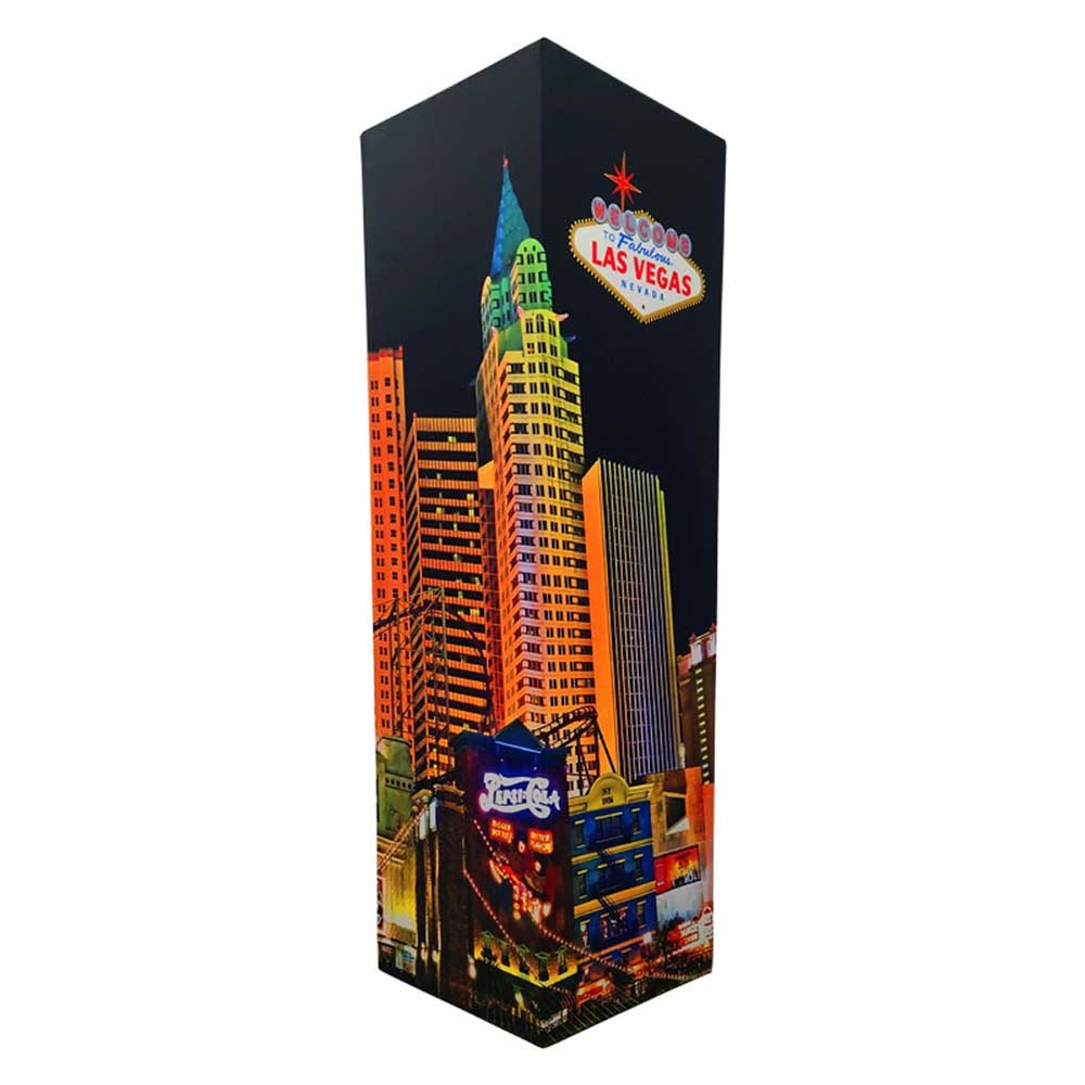 Impact Backlit Wave Tube Square Tower - Image 3