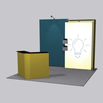 Featherlite Radiant – 10x10 RDT-107 Backlit Display
