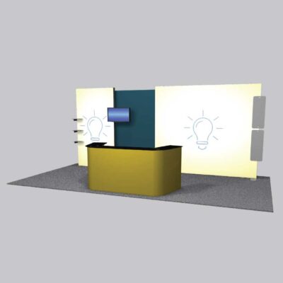 Featherlite Radiant – 10x20 RDT-212 Backlit Display