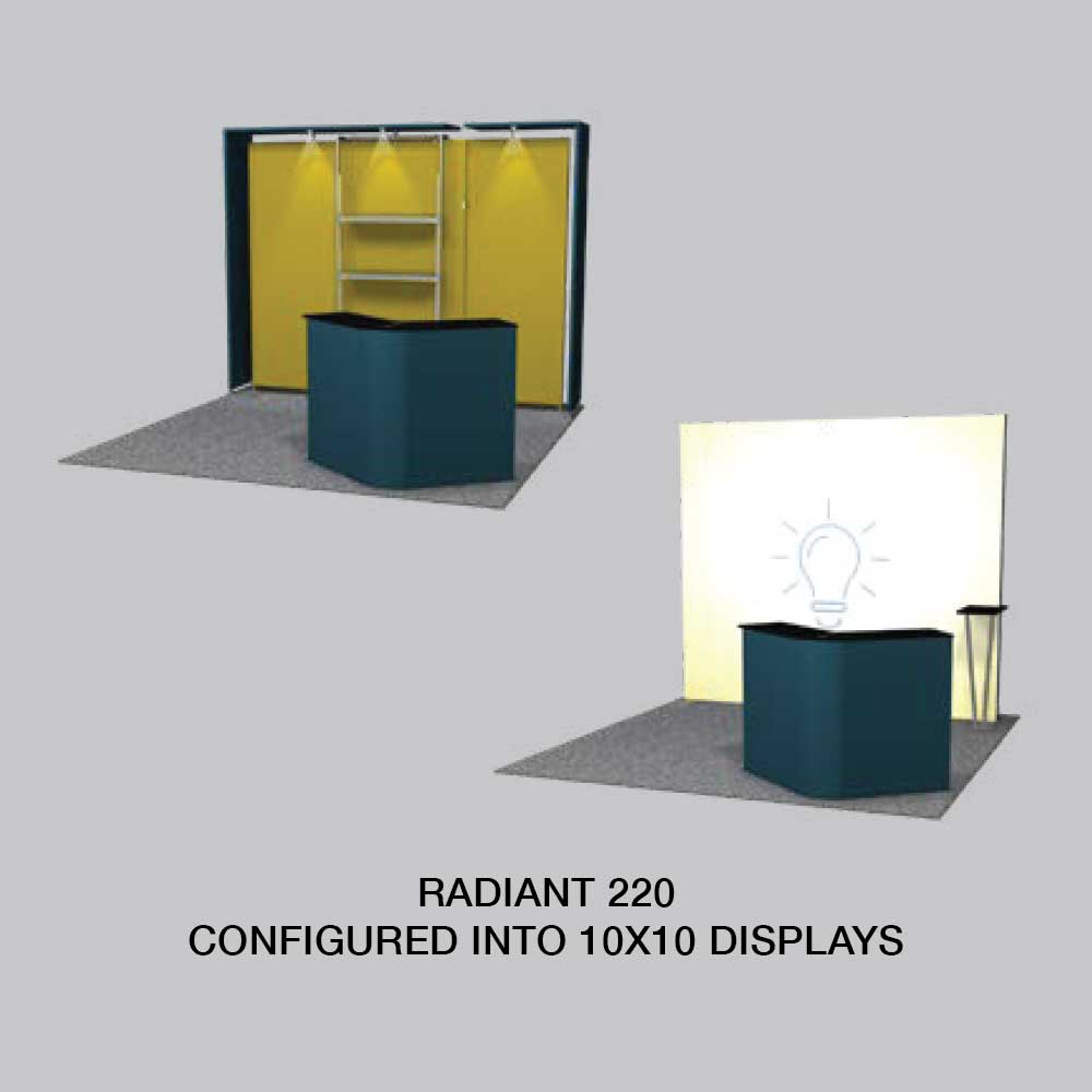 Featherlite Radiant – 10x20 RDT-220 Backlit Display - Image 2