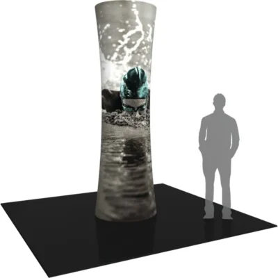 Formulate Cylinder Tower 02 Tension Fabric Structure