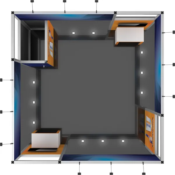 Hybrid Pro 20x20 Modular Island Kit 18B - Image 4