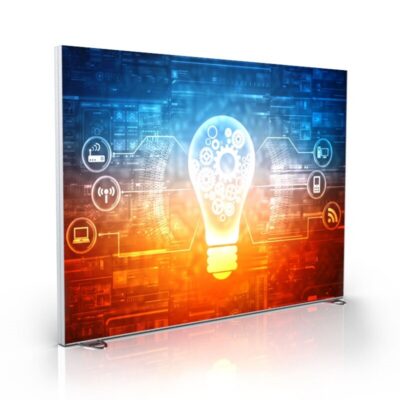 118" X 96" Igniter Freestanding Light Box Single Sided