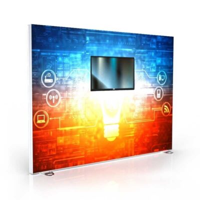 118" X 96" Igniter Freestanding Light Box Monitor Display