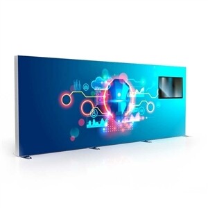 20ft Igniter Freestanding Light Box Monitor Right