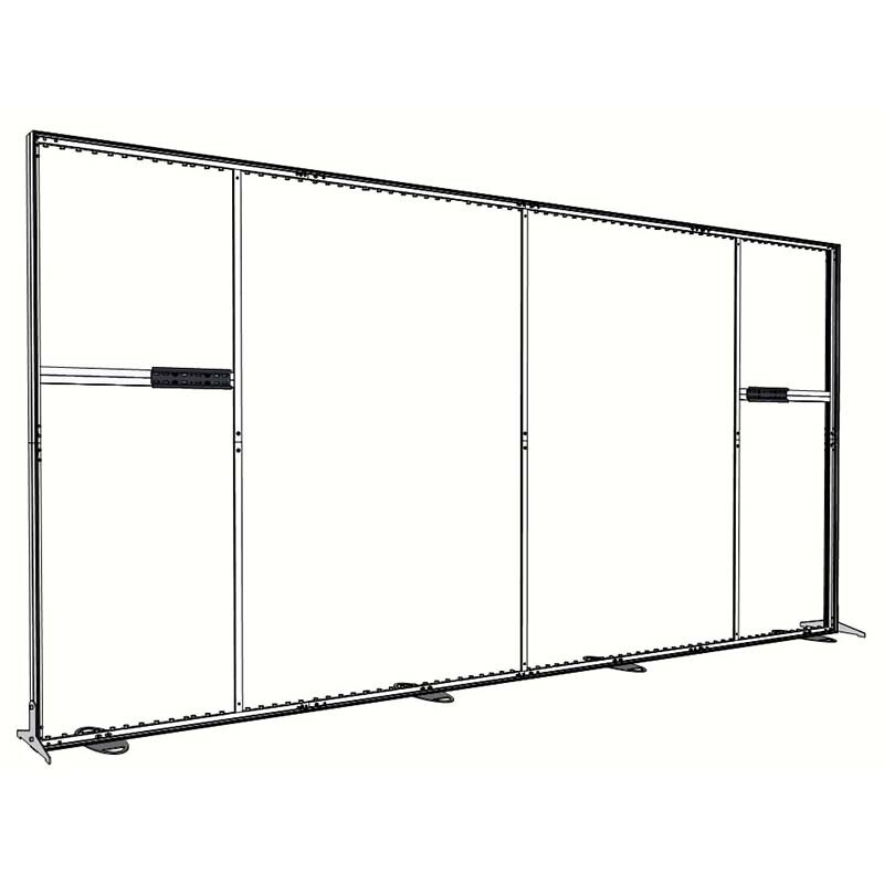 238" X 118" Igniter Freestanding Light Box TV Left and Right - Image 4