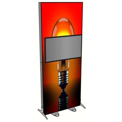 48" X 118" Igniter Freestanding Monitor Light Box