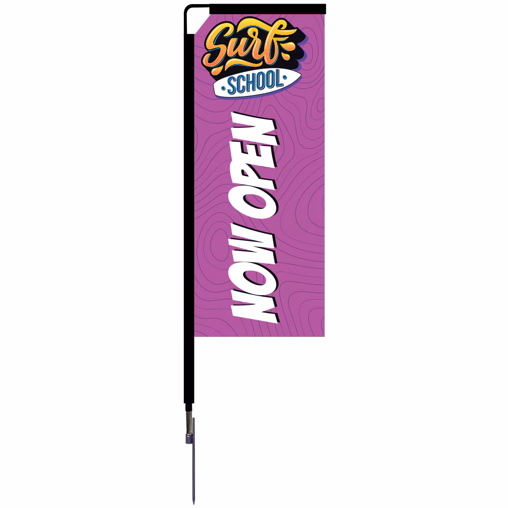 7 ft. Mamba Rectangle Flag Medium
