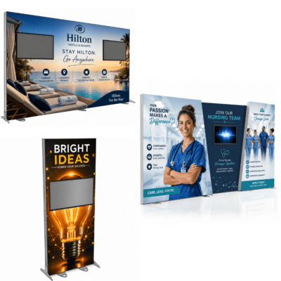 Backlit Lightbox Displays & LED Trade Show Booths