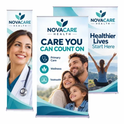 Premier Retractable Banner Stand for Trade Shows & Events