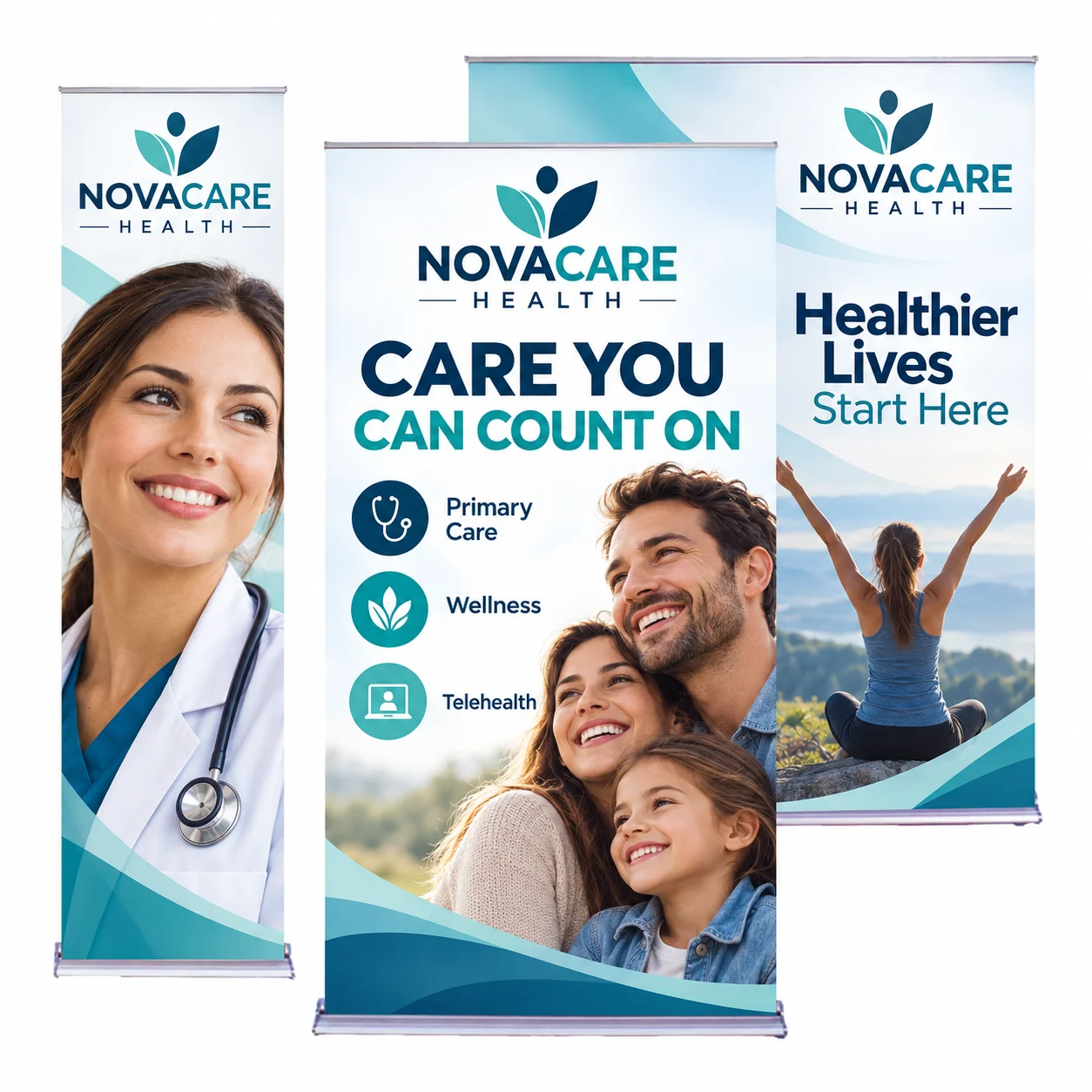 Premier Retractable Banner Stand for Trade Shows & Events