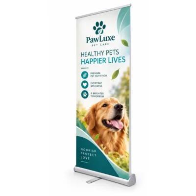 Budget Retractable Banner Stands